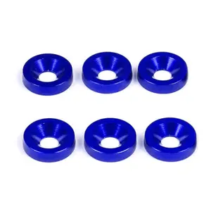 Aluminum China M3 M4 M5 1/2 Od Aluminum Alloy Cup Cone Countersunk Washer Metal Fender Washers Factory