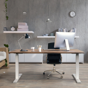 Zgo Odm Dual Motor Modern In Hoogte Verstelbare Elektrische Staande <span class=keywords><strong>Computer</strong></span> Bureau Stabiel Frame Voor Thuis Of Op Kantoor Slaapkamer Gebruik - Product Image 4