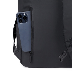 Men's Backpack Large Capacity 20-35L Multi-Functional Waterproof Outdoor Commuting Solid Color Detachable Straps - Product Image 3