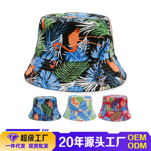Women's Bucket Hat Floral Pattern Foldable Sun Protection Breathable Fisherman Hat For Outdoor Use - Product Image 5