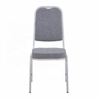 Chaises empilables pour mariage et église, avec structure métallique robuste, pour extérieur, maison, bureau, appartement, hôpital, atelier, entrée, parc