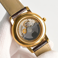 Montre pour homme élégante et ultra-fine, artisanat haut de gamme, montre mécanique de luxe haut de gamme