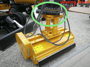 Moteur d'orientation à vis sans fin personnalisable de 12 pouces avec rapport <span class=keywords><strong>78</strong></span>:1 et 1 CV pour grue montée sur camion et plateforme de travail en hauteur - Product Image 5