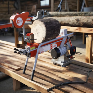 Livraison gratuite bon marché Chine fendeur de bois cinétique hydraulique Machine électrique combine fendeur de bois - Product Image 1