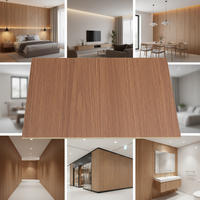 Panneau mural WPC QDM classique européen sans formaldéhyde pour la maison, salon, salle à manger, chambre, salle de bain, villa, entrepôt, hôpital