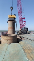 ANTENG AT180C Marteau vibro-perforateur à haute efficacité pour les nouvelles constructions avec moteur, boîte de vitesses, pompe et roulement pour grues