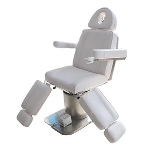 Trendy Beautiful Electric Blanket Beauty Facial Spa <b>Bed</b> White Black pink Massage Table Chair with 3 4 Motors - Product Image 1