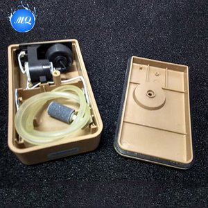 BOYU D-200 배터리 작동 플라스틱 수족관 공기 펌프 물고기 탱크 사용 - Product Image 4