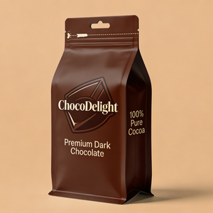 ถุงบรรจุภัณฑ์อาหารแบบตั้งได้ พิมพ์ลายตามสั่ง แบบใช้แล้วทิ้ง ก้นแบน สำหรับซีเรียล กาแฟ อาหารสัตว์ และบะหมี่ - Product Image 5