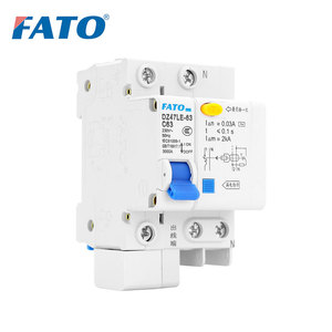 FATO <strong>Earth</strong> <strong>Leakage</strong> <strong>Circuit</strong> <strong>Breaker</strong> 1-63A 230V 400V AC DZ47LE 1/2/3/4 Poles With Overload ELCB RCBO RCD C Type - Product Image 3