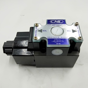 วาล์วควบคุมทิศทางไฮดรอลิก CML รุ่น <span class=keywords><strong>WE42</strong></span> <span class=keywords><strong>WE42</strong></span>-GO3-B11B-A240  WH42-G03-B2-A240/A110/A220/D24 WH42-G02 ผลิตในไต้หวัน, จีน - Product Image 2
