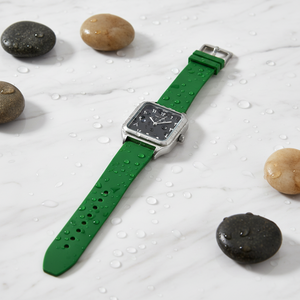 <span class=keywords><strong>Montre</strong></span> de luxe carrée écologique pour femme 2025 – Nouvelle <span class=keywords><strong>montre</strong></span>-bracelet tendance avec calendrier, polyvalente, étanche, bracelet en silicone, aiguilles - Product Image 5