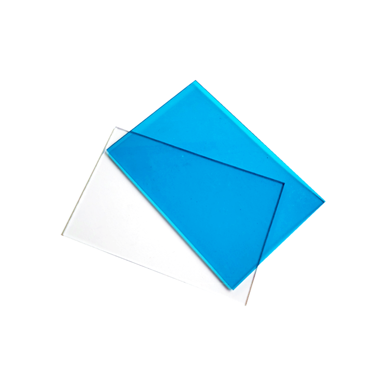Пользовательская звукоизоляция синего цвета солнечная поликарбонатная панель ПК прозрачные листы для строительства