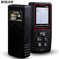 Télémètre laser portable industriel mini, 100 m, étanche IP54, résistant à la poussière, précision de 0,04 pouce