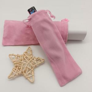 Pink Velvet Jewelry Dust <b>Bag</b> Soft Velvet Fabric Pouch, <b>Drawstring</b> Velvet Beauty Makeup <b>Toiletry</b> <b>Bag</b> for Cosmetics - Product Image 6