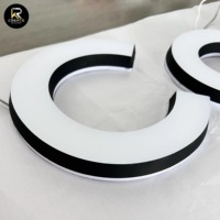 Letrero LED 3D Personalizado con Retroiluminación para Bodas y Bares, Resistente a la Intemperie, Fácil Instalación en Pared, Opciones Multicolor