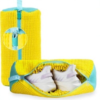 Nouveaux sacs de lavage pour chaussures, sacs de lavage durables pour machine à laver, sacs de nettoyage réutilisables pour baskets avec fermeture éclair