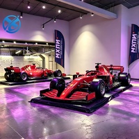 Sculpture en résine de voiture de course de Formule 1 F1 à l'échelle 1:1, modèle réaliste, objet de collection, décoration pour exposition et événements