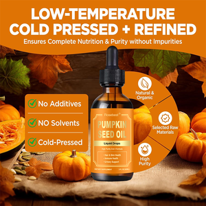 Complément alimentaire liquide <span class=keywords><strong>3</strong></span>-en-1 à l'huile de graines de citrouille, saveur citron naturel, sans sucre, végétalien, avec palmier nain et zinc, marque privée OEM - Product Image 5