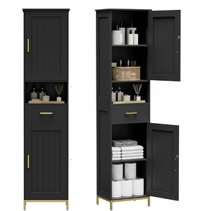 Mueble de Baño Moderno y Lujoso, Resistente al Agua, de Pie, Estrecho, <span class=keywords><strong>para</strong></span> Dormitorio y Sala de Estar - Product Image 2