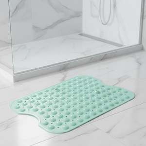 Durable PVC Bath <b>Mat</b> & Shower <b>Mat</b> with Anti-Slip Rubber Backing Water Resistant Cushioned Comfort for Wet Areas - Product Image 1
