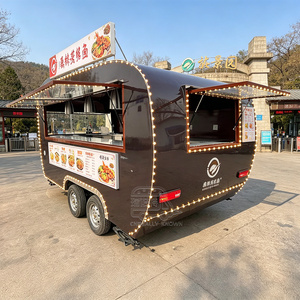 Outdoor Trucks Fast Snow Cone Ice Cream Mobile Coffee Cart Concession Food Trailer - Product Image 5