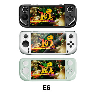 E6 taşınabilir 5 inç IPS ekran elde kullanılır oyun konsolu 2.4G kablosuz denetleyici Retro Gamebox Wi-Fi <span class=keywords><strong>PSP</strong></span> PS1 N64 destekler - Product Image 4