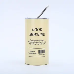 American Coffee Cup Stainless Steel Vacuum Double-wall Thermos Cup Outdoor Portable Tumbler