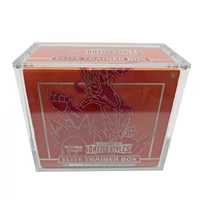 Neues Design Acryl Pokémon PTCG Aufbewahrungsbox mit Schiebedeckel für Elite Trainer Box Kartenhülle Acryl ETB Case