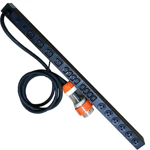 Oit OEM ODM Úc tiêu chuẩn 24 cổng công nghiệp ipdu 250V 32A 42U IP SNMP Màn hình Úc Giá tủ ổ cắm PDU