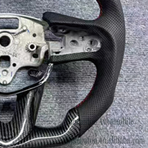 Hot Sale Wholesale Carbon Fiber Perforated Leather Steering <b>Wheel</b> Fit for Cadillac Ct4 Ct5 Auto Steering <b>Wheel</b> - Product Image 2