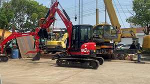 Mini-excavatrice Doosan d'occasion de 5 tonnes, moteur Yanmar, modèle Vic55/Vic80, capacité de la benne de 0,16 m³, stock d'occasion, moteur inclus, Enerpac inclus - Product Image 6