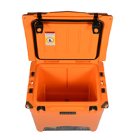 45L Grand Rotomolded Wheeled Glacière Glacière Lldpe Glacière en Plastique pour Aliments et Canettes