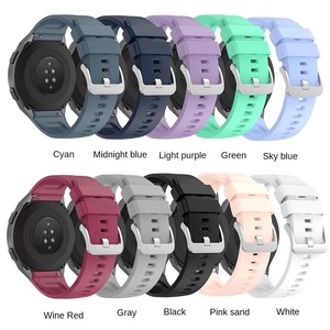 <span class=keywords><strong>Correa</strong></span> de Reloj Deportiva de Silicona de 22 mm con la Misma Interfaz Oficial de BEEFLYPOWER para <span class=keywords><strong>Huawei</strong></span> GT2e Gt2 E, Pulsera, Brazalete - Product Image 2