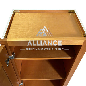 Armoire murale populaire en érable style Shaker |   Armoires de cuisine personnalisables pour les constructeurs de maisons |   Meubles de cuisine modernes en gros - Product Image 5