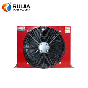 Refroidisseur d'huile hydraulique haute pression <span class=keywords><strong>en</strong></span> aluminium pour tracteur 250L, échangeur de chaleur pour excavatrice AH1490, radiateur micro-canaux - Product Image 6