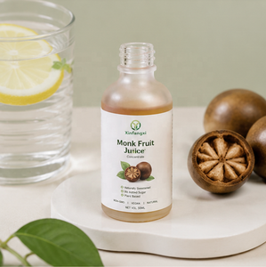Concentrado de Jugo de Fruta del Monje Pura, Extracto Líquido de Fruta del Monje, Edulcorante de Fruta Seca, Mogroside V, OEM, ODM, HPLC, COA, USDA, HALAL, KOSHER - Product Image 3