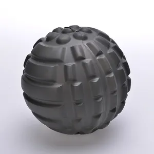 Bola de masaje doméstica de goma natural EVA de nuevo diseño cortada y moldeada para bandas de relajación muscular