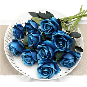 Venta Directa al por Mayor de Flores Artificiales de Rosa de <span class=keywords><strong>Gran</strong></span> Calidad para Decoración de Paredes y Escenarios de Bodas - Product Image 4