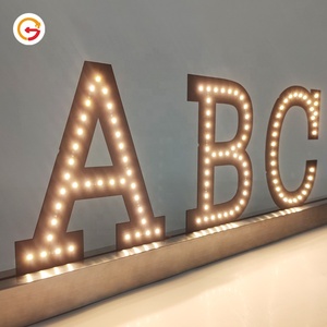Giaguarsign produttore personalizzato Ultra sottile esterno elettronico LED segno luce pubblicità LED SMD bordo lettera segno cartele LED - Product Image 3
