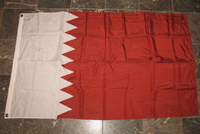 Vente en gros 3*5 pieds Polyester Fête Nationale Qatar Bannière Drapeau Qatari Drapeaux du Qatar pour l'événement
