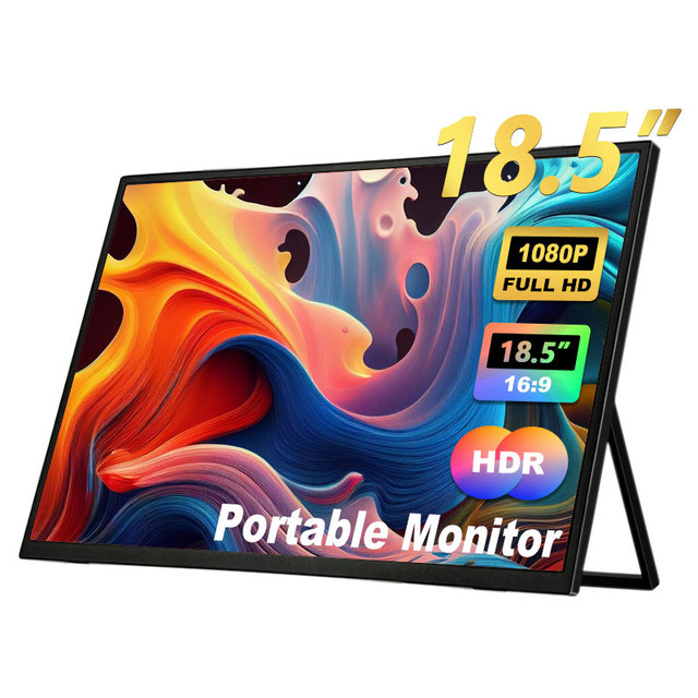 18.5 Inch High Definition Portatil Screen Extender Extension for Laptop With Stand Mobile Display Portable Monitor
