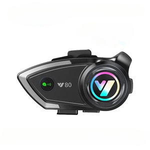 Auriculares Inalámbricos para Casco de Motocicleta con Bluetooth V5.3, Manos Libres, Llamadas, Música, Auriculares Impermeables para Motociclistas - Product Image 1