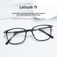 Monture de lunettes carrée en plastique haute élasticité Baishifen 1502LS, style punk AC noir de haute qualité, antidérapante, pour femme, Danyang