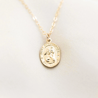 Collar de Ángel de Plata de Ley 925 chapado en oro de 18k para mujer, muestra gratis