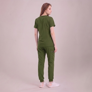 Conjuntos de Uniformes Médicos Personalizados para Mujer, Material Grueso, Uniformes para el Sector Salud, Ropa de Trabajo para Hospital, Servicio OEM de Alta Calidad - Product Image 3