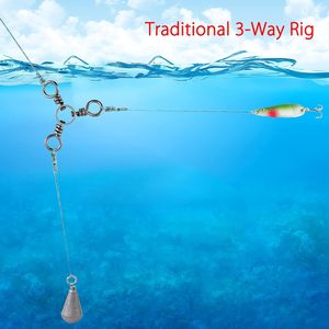 TOPIND Noir Nickel T-Turn Swivels <span class=keywords><strong>Triple</strong></span> Cross Line Swivels 3 Way Fishing Swivel - Product Image 5