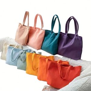 Wholesale Eco-Friendly Recycled Canvas <b>Extra</b>-<b>Large</b> Tote Shopping <b>Bag</b> with Printed Logo - Product Image 2
