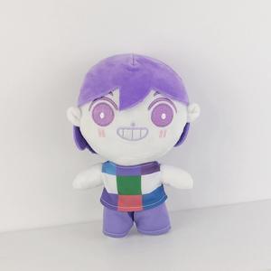 Couverture en peluche Omori transfrontalière, brodée, <span class=keywords><strong>super</strong></span> douce, jouet en peluche avec rembourrage en coton PP et estampage doré - Product Image 4