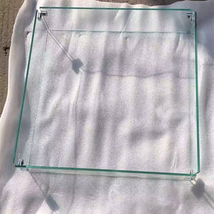 Pare-vent en verre pour table de foyer, épais et robuste, avec support d'angle en aluminium dur et pieds en caoutchouc, panneau en verre trempé - Product Image 5